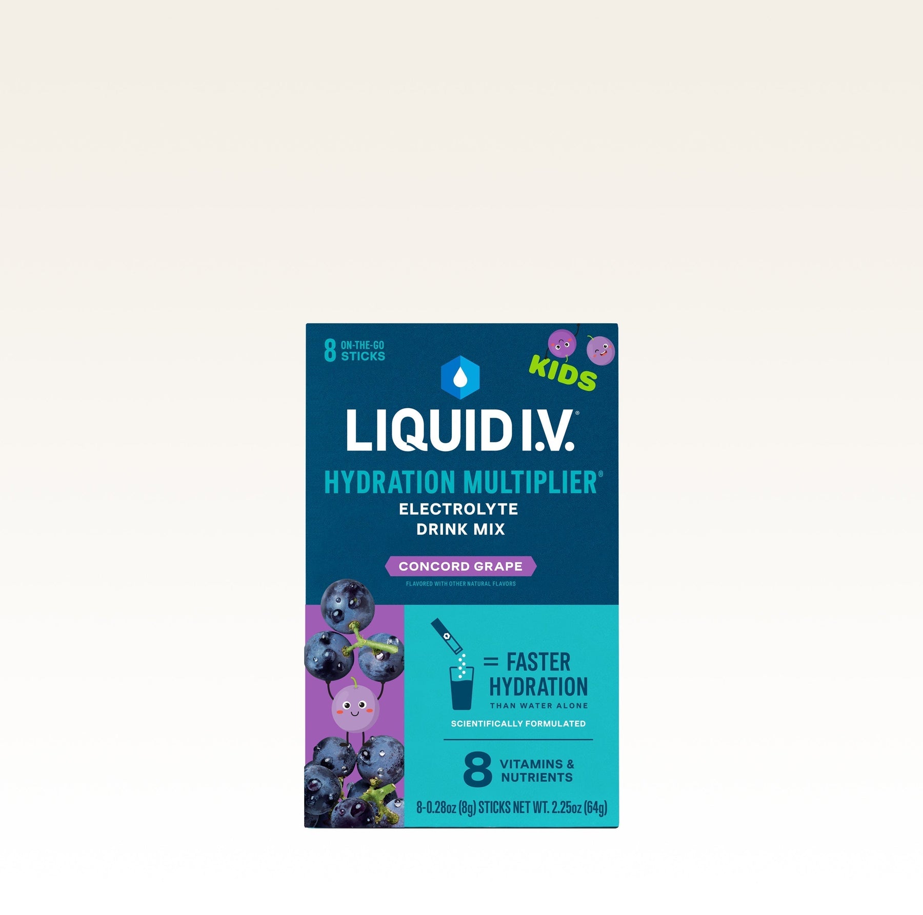 Concord Grape Hydration Multiplier® For Kids - Playtime Ready