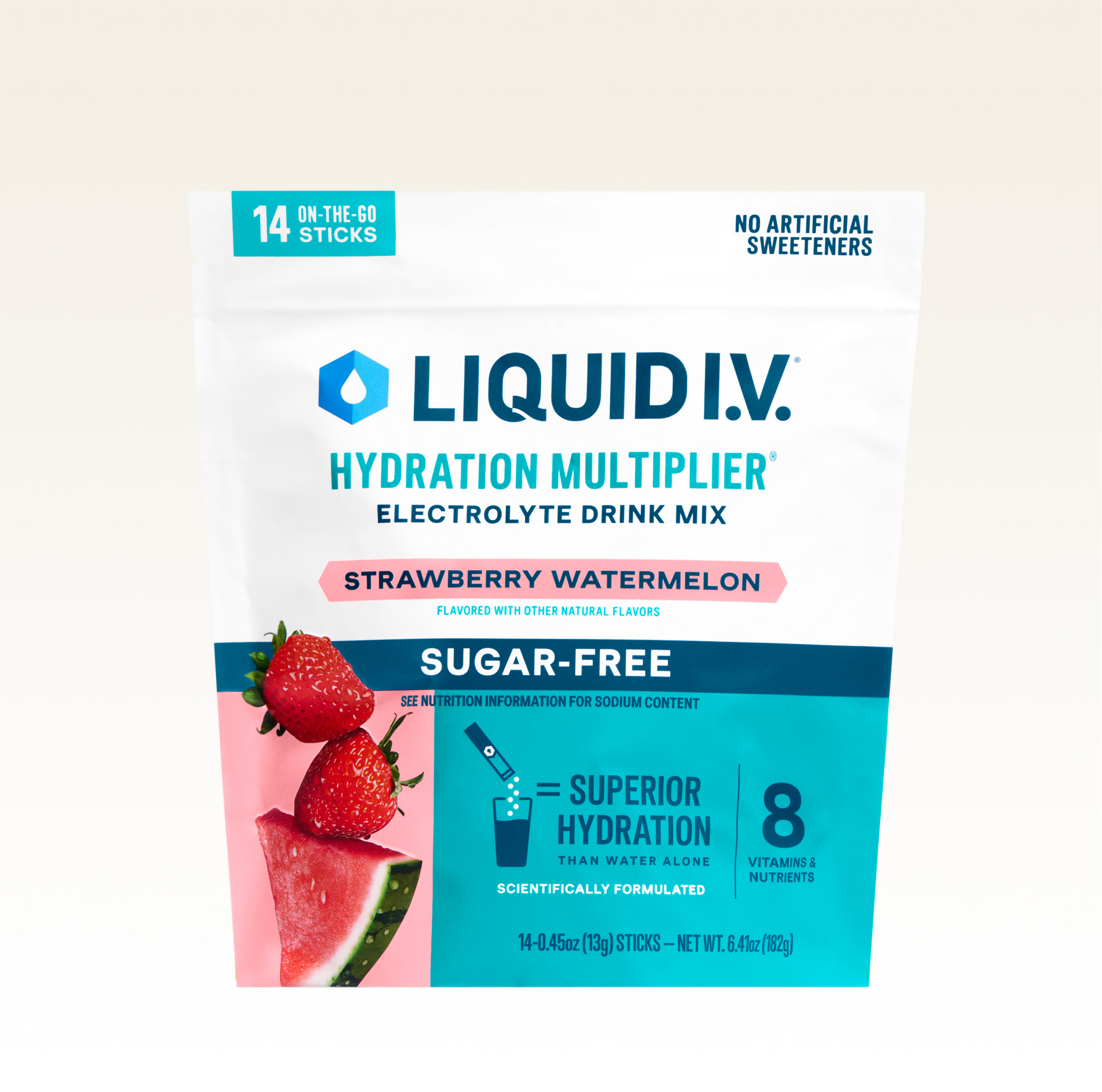 Strawberry Watermelon Hydration Multiplier® Sugar-Free - Travel Hydration