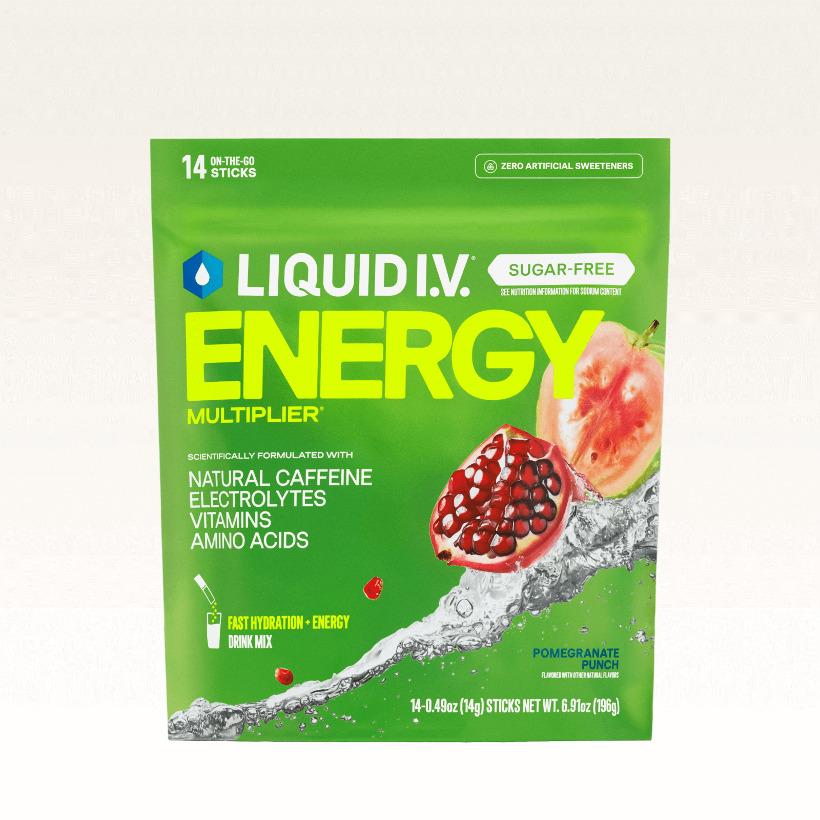 Pomegranate Punch Sugar-Free Energy Multiplier® - Easy Boost Mix