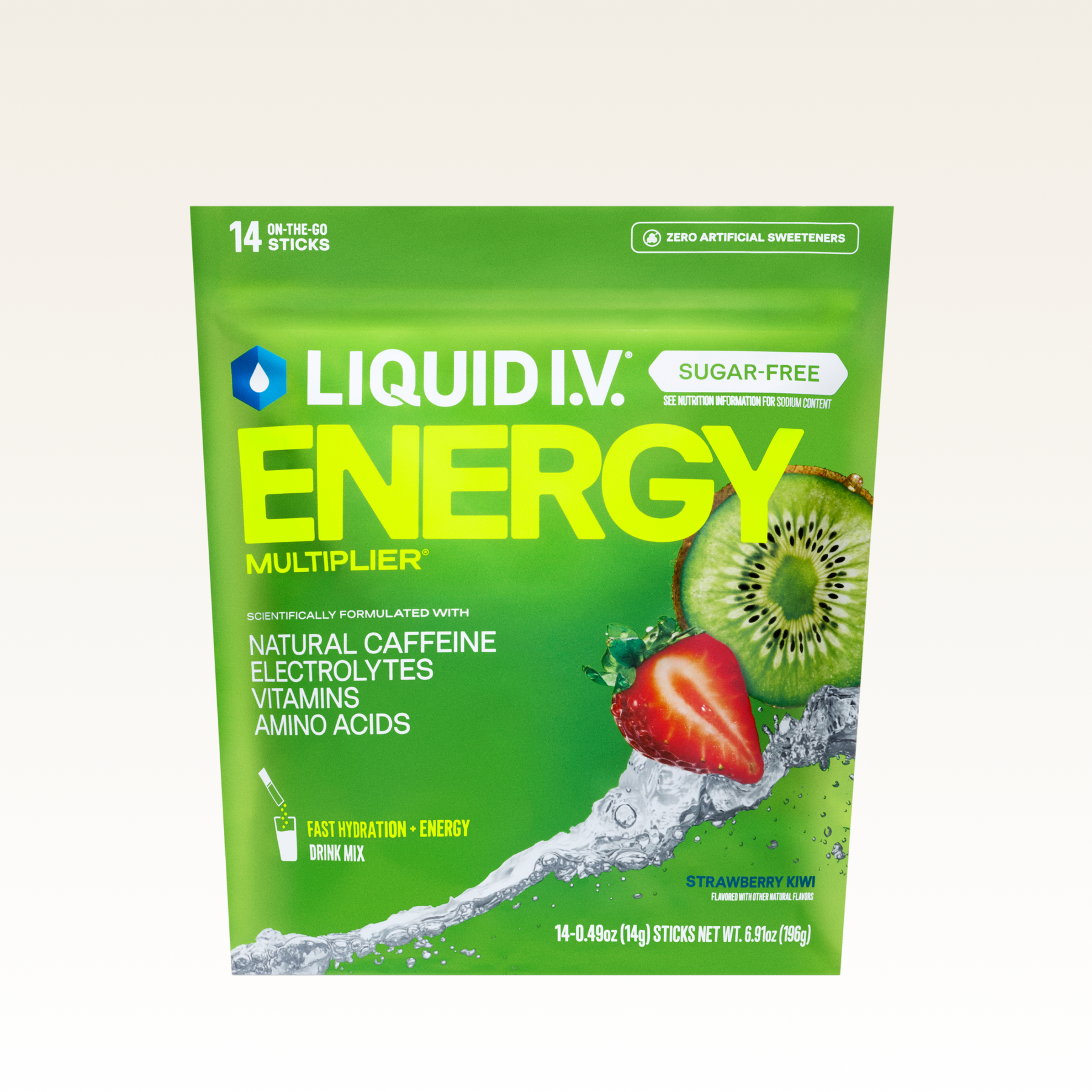 Strawberry Kiwi Sugar-Free Energy Multiplier® - Quick Energy Pick